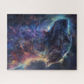 Kosmischer Hund Puzzle (Horizontal)