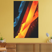 Kosmischer Impuls Leinwanddruck (Insitu (Wohnzimmer))