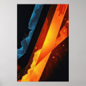 Kosmischer Impuls Poster (Vorne)