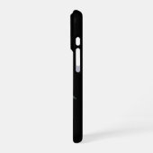 Kosmischer Kapitän iPhone Hülle (Linke Seite)