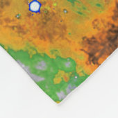 Kosmischer Katzenepsilon Fleecedecke (Ecke)