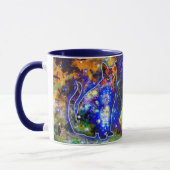 Kosmischer Katzenepsilon Tasse (Links)