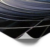 Kosmischer Katzengeist Poster (Ecke)