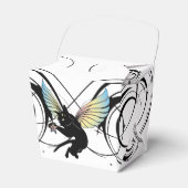 Kosmischer Katzenmond und Sterne Geschenkschachtel (Vorderseite)