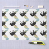 Kosmischer Katzenmond und Sterne Seidenpapier (Handwerk)