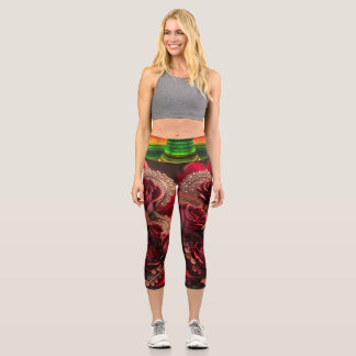 Kosmischer Komfort für Ihre aktiven Lifestyle-Legg Capri Leggings