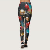 Kosmischer Komfort für Ihren aktiven Lebensstil Leggings (Rückseite)