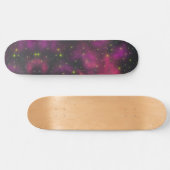 Kosmischer Kosmos Universum Cooler Skateboard Deck (Horizontal)