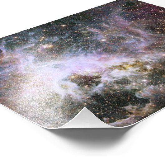 Kosmischer, krabbeliger Tarantula-Nebel Fotodruck (Ecke)