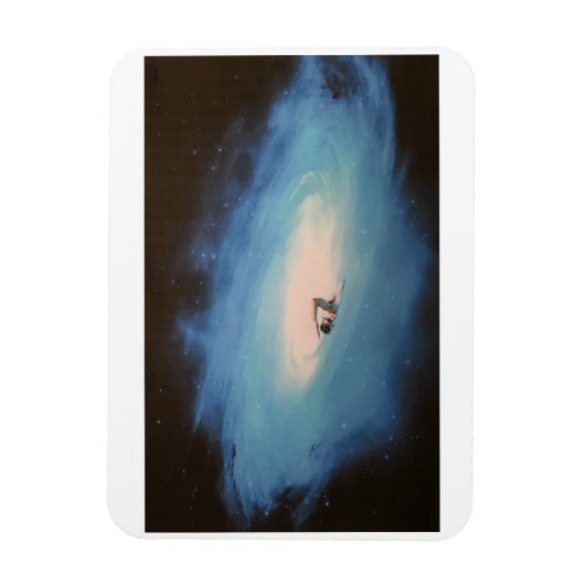 Kosmischer Kühlschrankmagnet Magnet (Vertikal)