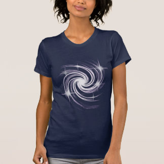 Kosmischer Lichtwirl T-Shirt