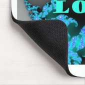 Kosmischer Liebe-Elemente-Kunstprint Mousepad (Ecke)