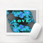 Kosmischer Liebe-Elemente-Kunstprint Mousepad (Mit Mouse)