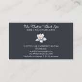 *~* Kosmischer Lotus Celestial Chakra Symbole Kosm Visitenkarte (Rückseite)