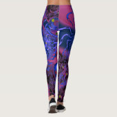 Kosmischer MashUp Leggings (Rückseite)