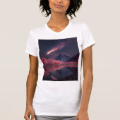 Kosmischer Meteor Mountain T - Shirt - Surreal Nig (Vorderseite)