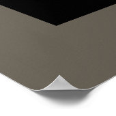 Kosmischer Minimalismus: Himmelsgeometrie Poster (Ecke)