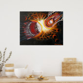 kosmischer Moment Poster (Küche)