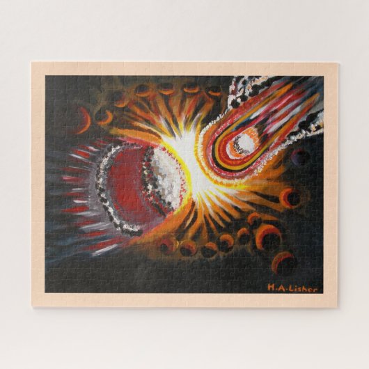 kosmischer Moment Puzzle (Horizontal)