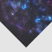 Kosmischer Mond (Design 9 der Lila Serie) Seidenpapier (Ausschnitt)