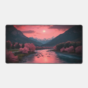 Kosmischer Mondschreibtisch Mat Celestial Desk Set Schreibtischunterlage