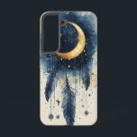 Kosmischer Moon-Tropfen - Fall Samsung Galaxy Hülle<br><div class="desc">Ein glänzender Mond scheint in diesem traumhaften Aquarelldesign in den Kosmos zu schmelzen - perfekt für Liebhaber von Sternenlicht und Mysterien.</div>