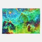 Kosmischer Nebel Geschirrtuch (Horizontal)