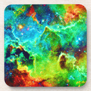 Kosmischer Nebel Getränkeuntersetzer