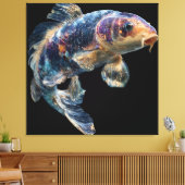 Kosmischer Nebel Koi Leinwanddruck (Insitu (Wohnzimmer))