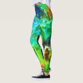 Kosmischer Nebel Leggings (Links)