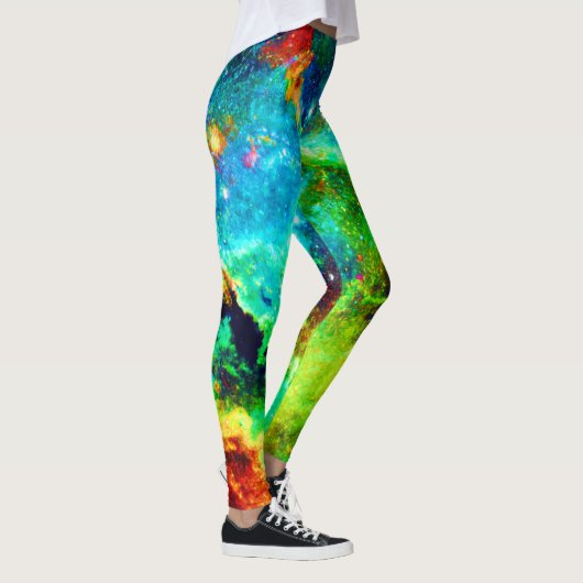 Kosmischer Nebel Leggings (Rechts)