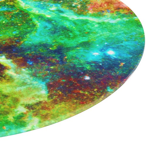 Kosmischer Nebel Schneidebrett (Ecke)