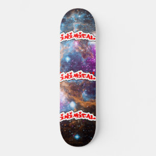 Kosmischer Nebel Skateboard