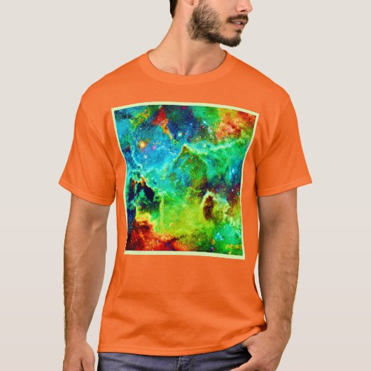 Kosmischer Nebel T-Shirt (Vorderseite)