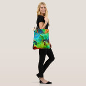 Kosmischer Nebel Tasche (Am Model)