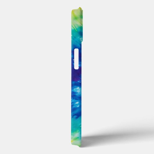 Kosmischer Neon-Regenbogen-gefärbte Krawatte Case-Mate iPhone Hülle (Rückseite / Rechts)