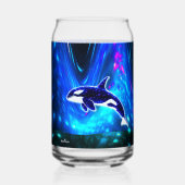 Kosmischer Orca Dosenglas (Rückseite)