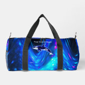 Kosmischer Orca Duffle Bag (Rückseite)