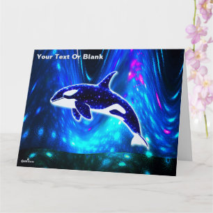 Kosmischer Orca Karte