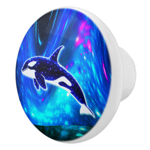 Kosmischer Orca Keramikknauf