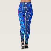 Kosmischer Orca Leggings (Rückseite)