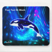 Kosmischer Orca Mousepad (Vorne)