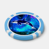 Kosmischer Orca Pokerchips (Einzeln)