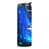 Kosmischer Orca Thermosbecher (Nach links gedreht)