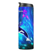Kosmischer Orca Thermosbecher (Nach rechts gedreht)