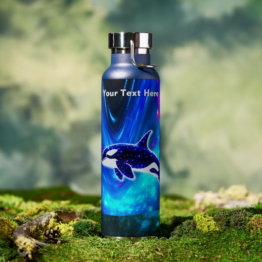 Kosmischer Orca Trinkflasche (Außenbereich)