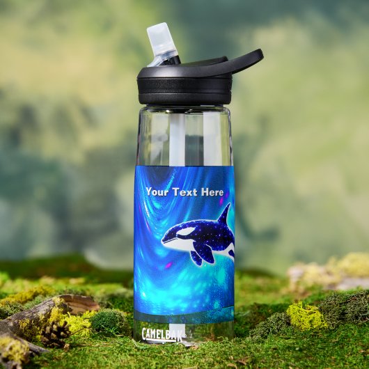Kosmischer Orca Trinkflasche (Außenbereich)