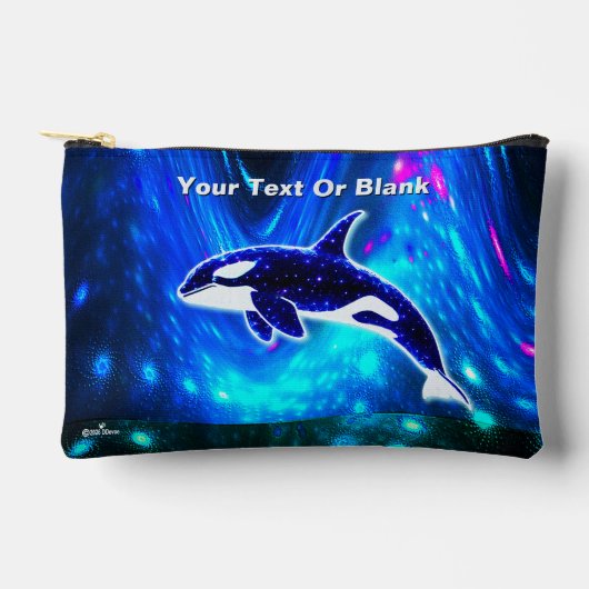 Kosmischer Orca Zubehörtasche (Vorderseite)