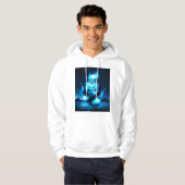 Kosmischer Panda Hoodie (Vorne ganz)