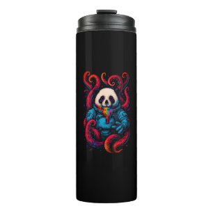 Kosmischer Panda Kraken Thermosbecher
